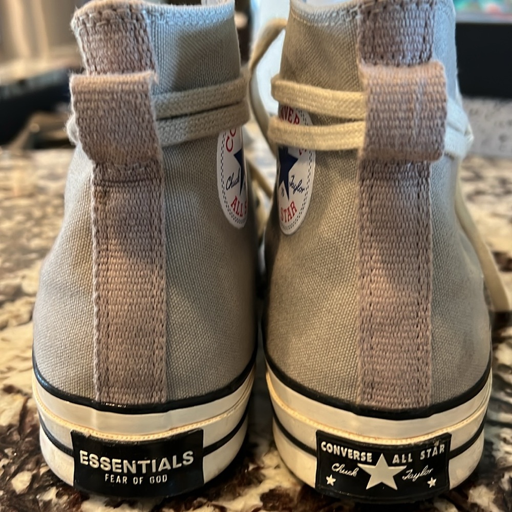 Fear of God Essentials High Top Converse Size 10 w/ box